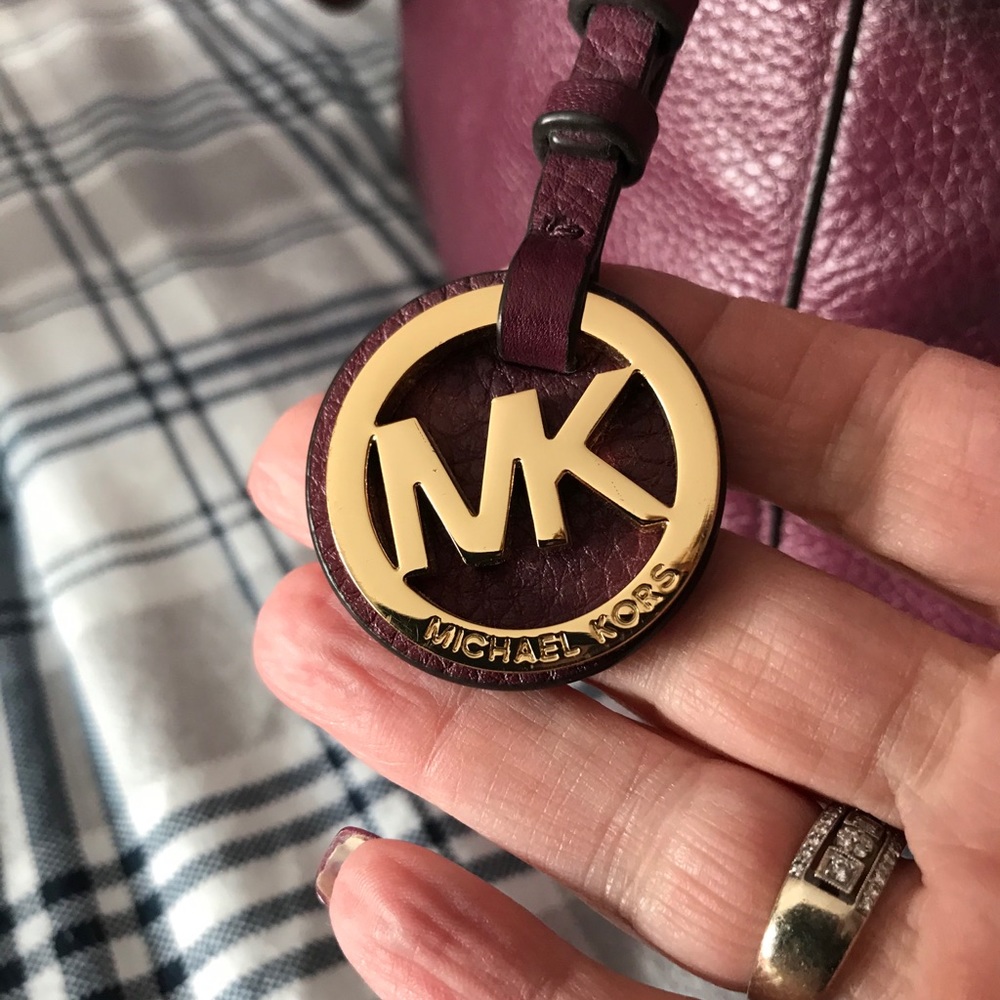 MK purse leather